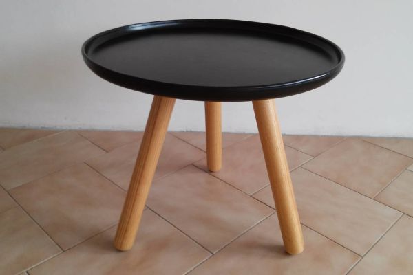 Cauchtisch Wohn + Sclafzimmer - Esche Massivholz