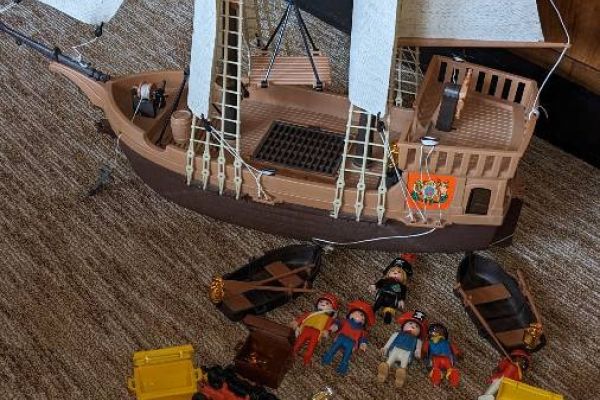 Playmobil Piratenschiff mit viel Zubehör
