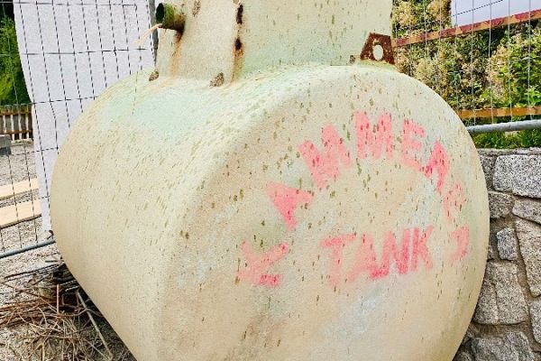Kammerer Tank 3000 L doppelwandig zu verkaufen
