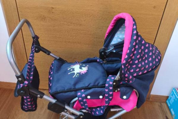 Puppen + Kinderwagen