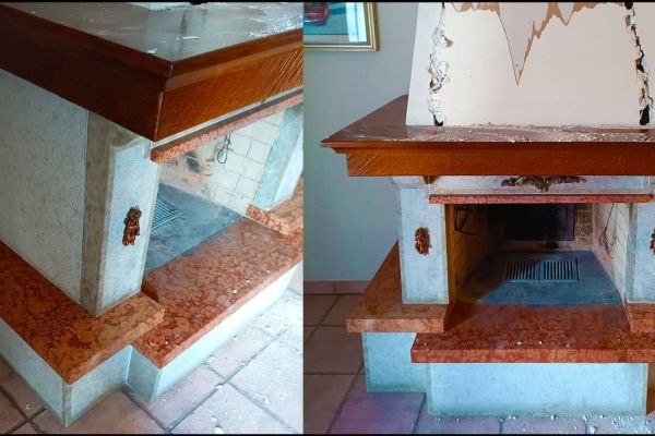 HANDGEFERTIGTER HOLZKAMIN – MATERIALIEN VON HÖCHSTER QUALITÄT
