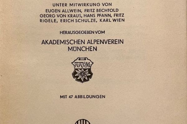 Willo Welzenbachs Bergfahrten - Erstausgabe