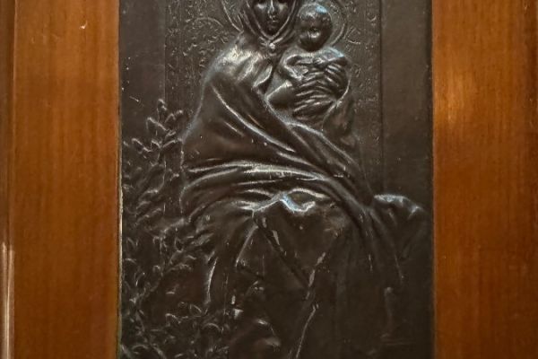 Madonna delle olive alter Guss