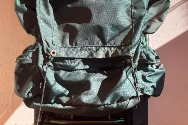 Wanderrucksack mit externem Tragegestell