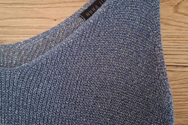 Blau glitzerndes Top | Marke Nuna Lie