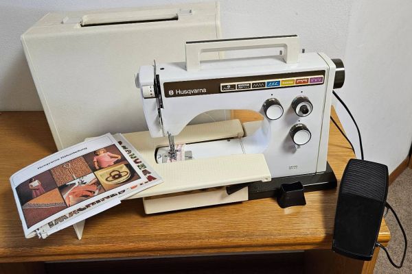 Nähmaschine 1977 Husqvarna sweden 6240