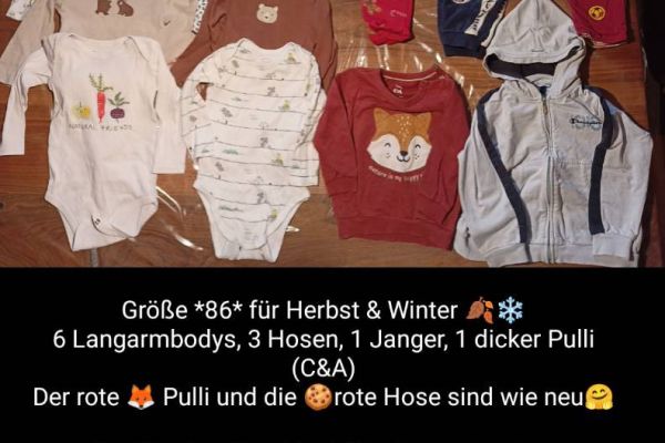 Jungen Bekleidung verschiedene Größen 🤗