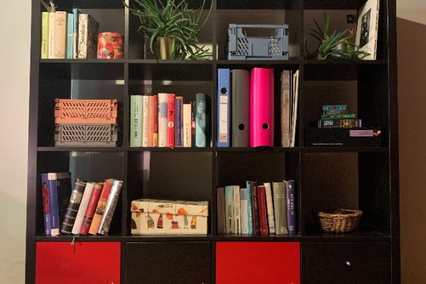 Ikea Kallax Regal 4x4 schwarz
