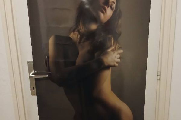 Grosses Poster Frau