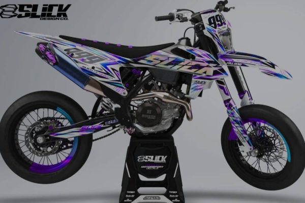 Dekor für Husqvarna SM 125ccm Baujahr 2012