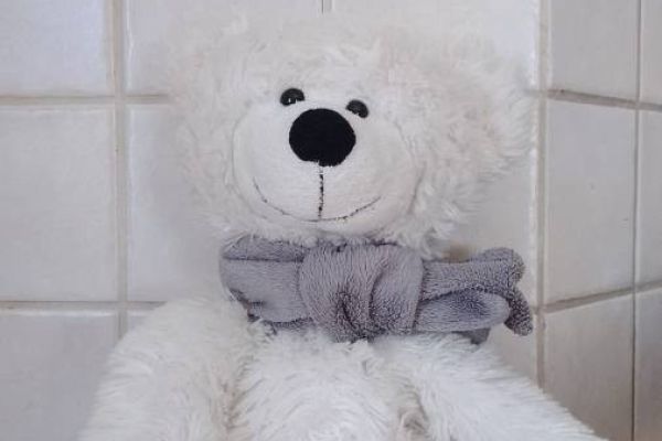 Eisbär Kuscheltier