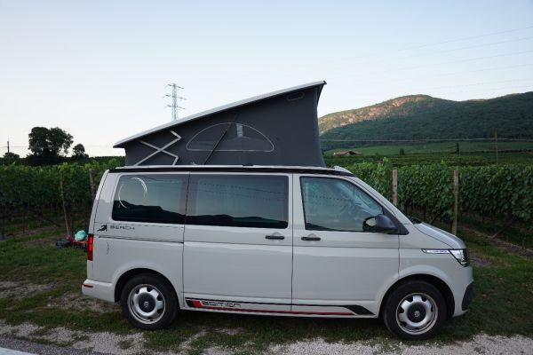 California Beach Edition T6.1, 2023, 50.000km, Heckküche, Aufstelldach
