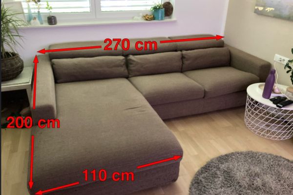 🛋️ Tolle Couch zu verkaufen – super bequem & pflegeleicht