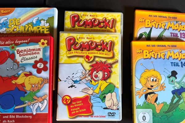 6 Kinder DVD‘s