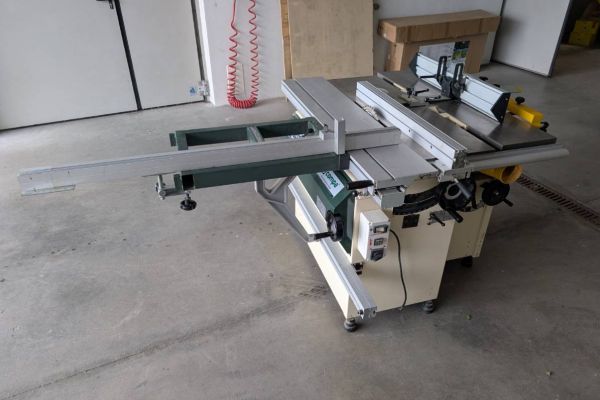 Kombinierte Tischlermaschine Kreissäge/Fräse/Hobel