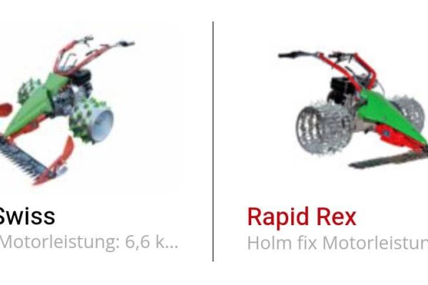 Suche gebrauchte Rapid Mähmaschine