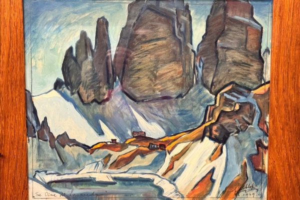 Gemälde in Tempera. ,,hans Obleitner,,1949