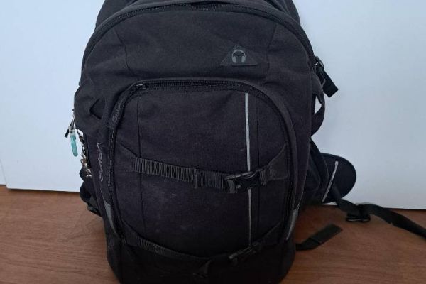 Schulrucksack Satch, schwarz, sehr gut erhalten