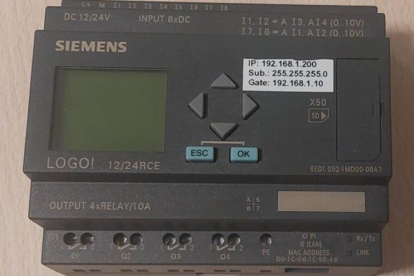 Siemens Logo 12/24V DC