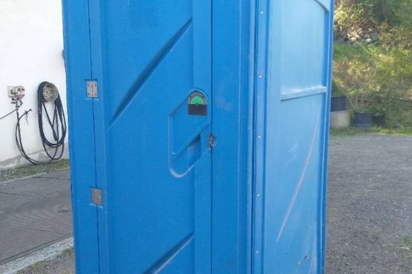 Chemische Baustellen- Toilette