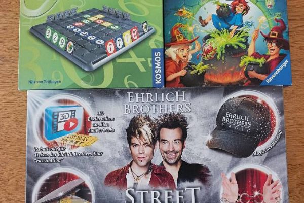 Verschiedene Spiele