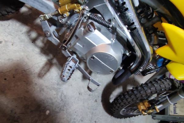 125cc pitbike - top zustand - 54KG - 6.5KW - fahrbereit!