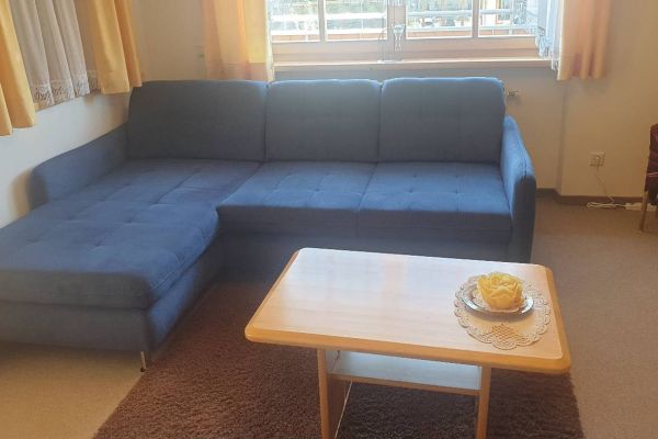 Blaues Jungmann- Sofa