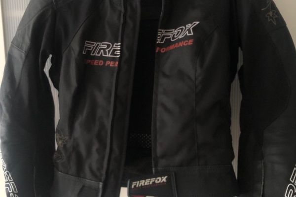 Damen Motorrad Leder Kombination Größe S