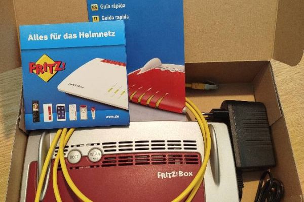 W-Lan Fritz box 5490