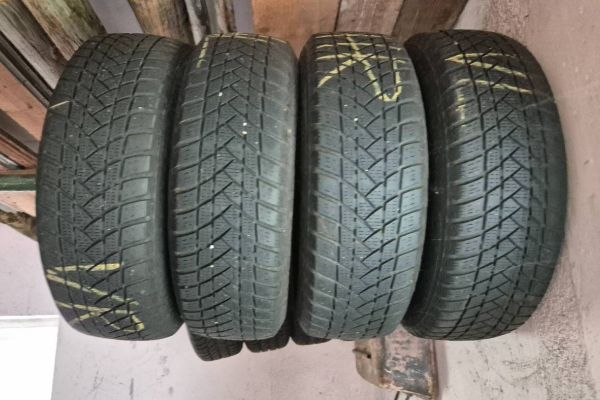 Verkaufe vier neuwertige Winterreifen auf Felgen!!!