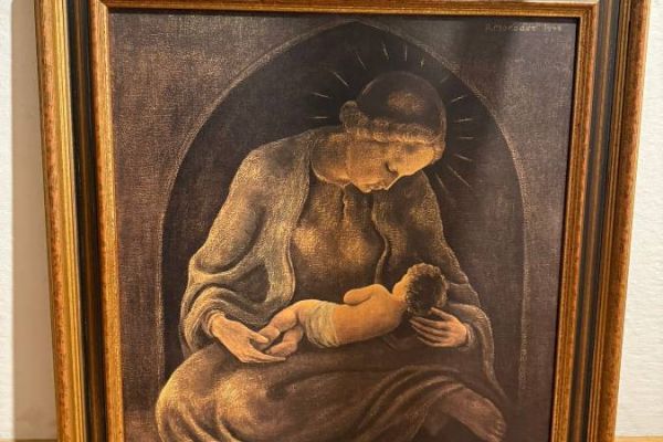 Gemälde Madonna mit Kind
