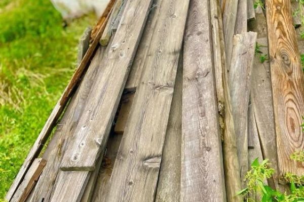 Holz zu verschenken