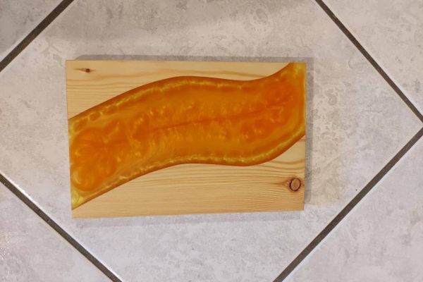 Servier & Aufschneidebrett Epoxidharz