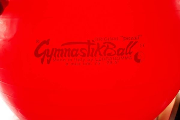 Gymnastik Ball Pezzi Rot 75cm