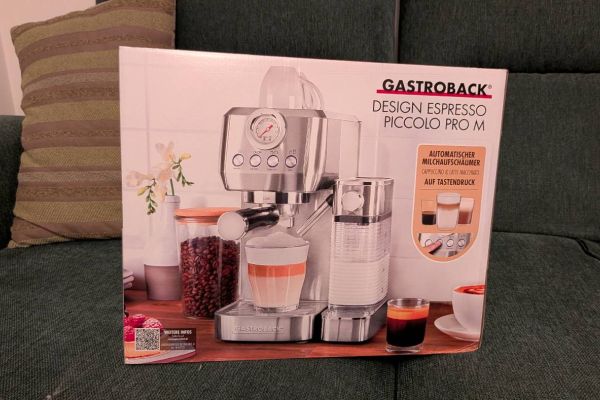 Espresso Kaffeemaschine  mit Milchschäumer (Gastroback)