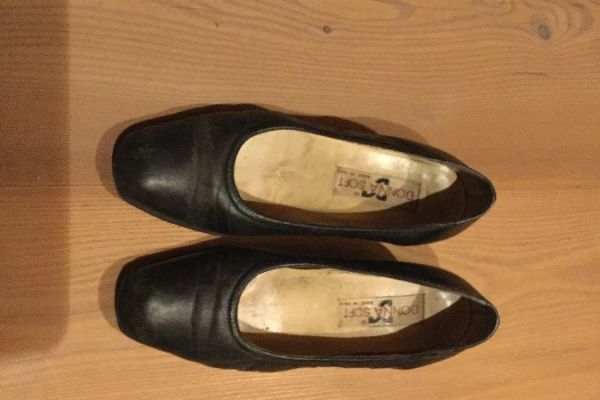 Bequemer schwarzer Damenschuh von Donna Soft