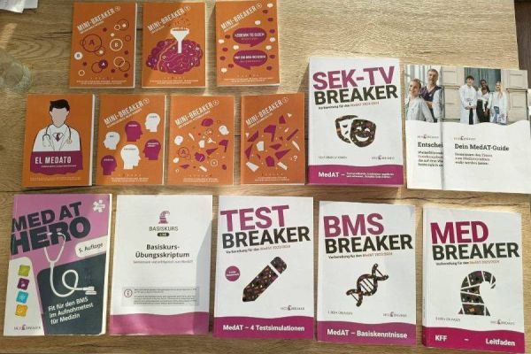 🩺 MedAT Vorbereitung – MedBreaker Erfolgspaket 2024 (fast unbenutzt)