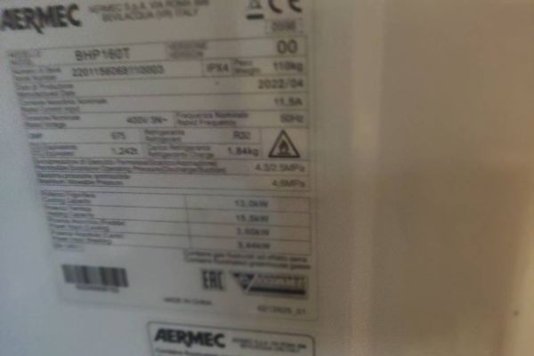 Wärmepumpensystem BHPT160 1 Jahr benutzt