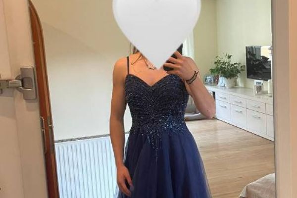 Ballkleid blau