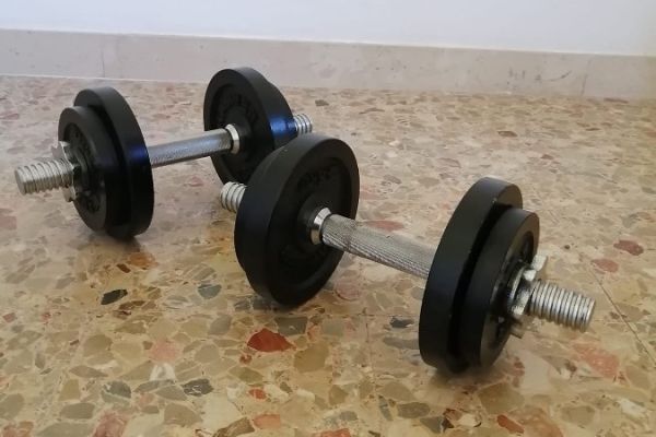 20 KG Hantelset aus Eisen zu verkaufen