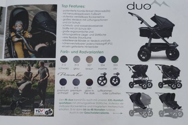 Zwillingskinderwagen zu verkaufen