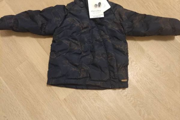 Winterjacke dunkelblau