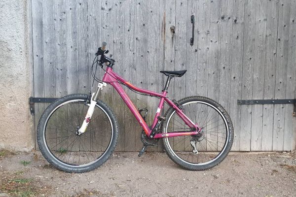 Cube Access 26 Zoll MTB Hardtail Pink Damen/Kind + Zubehör