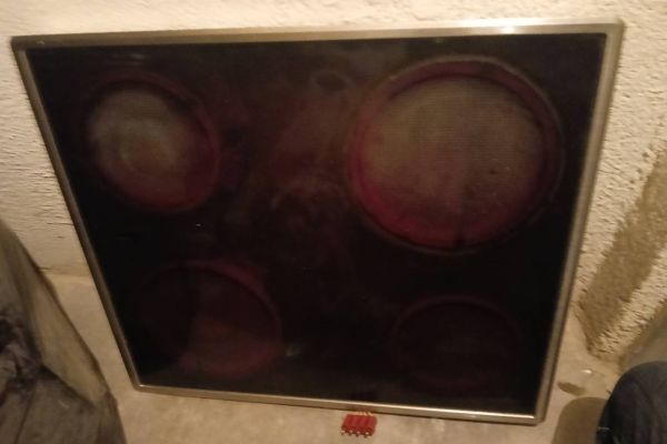 Gebrauchte Elektroplatte