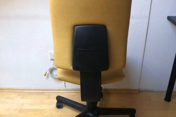 Schreibtischstuhl - Drehstuhl - Gelb