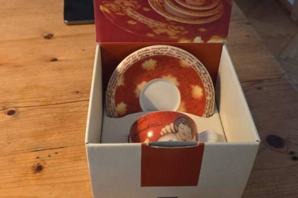 Thun Caffé al volo Weihnachten 2003 Cappucino- & Espresso-Set