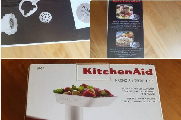 KitchenAid Fleischwolf-Aufsatz 5FGA – NEU und unbenutzt
