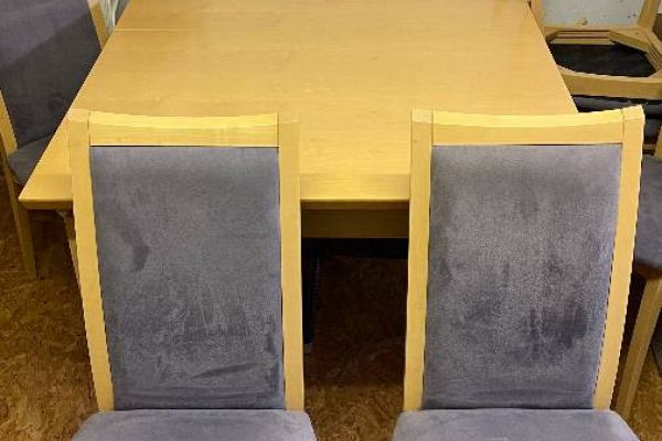 Esstisch (inkl. 6 Stühle)