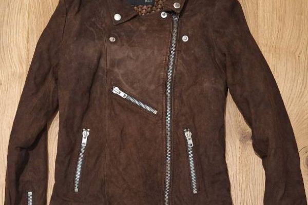 Echte Lederjacke Gr. IT 42