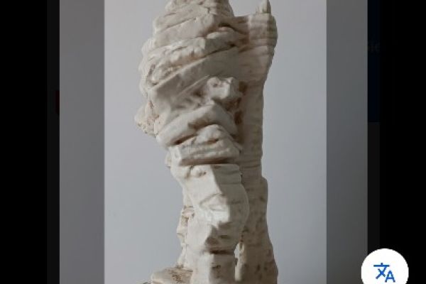 Keramikstatue signiert,,augusto murrer,,